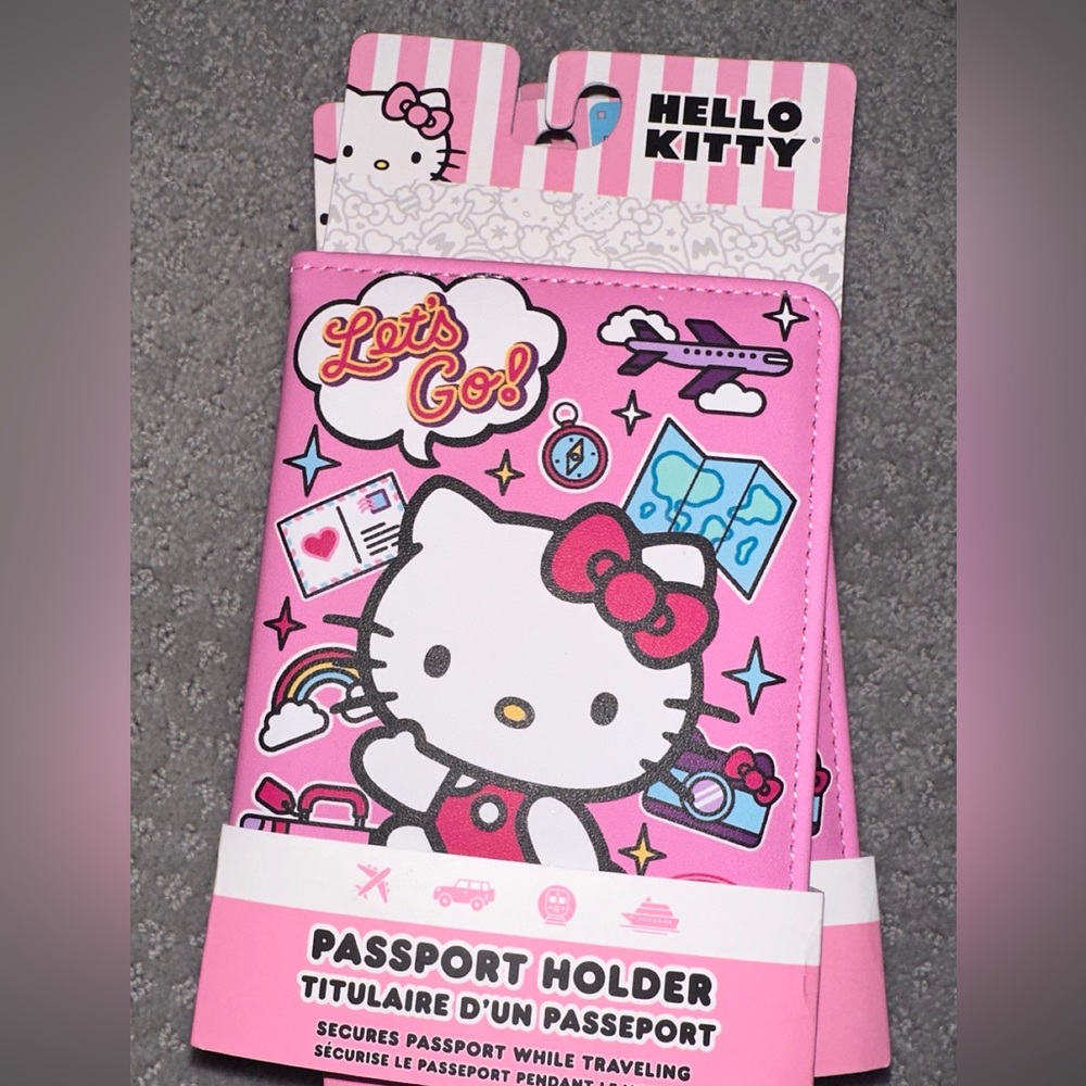 Hello kitty passport cover